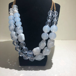 Icy Blue Statement necklace!